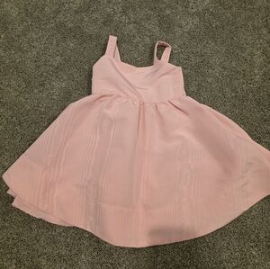 Rare Editions Light Pink Casual Kids Dress